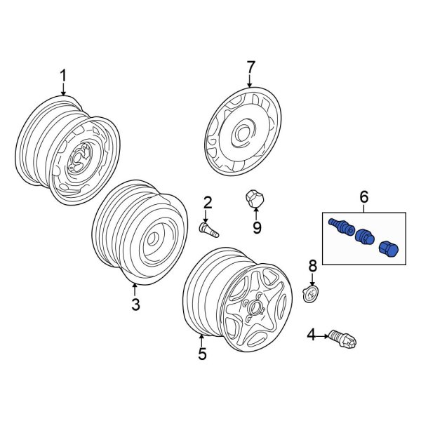 Wheel Lock Set