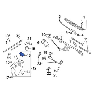 Volkswagen OE - Front Washer Fluid Reservoir Cap
