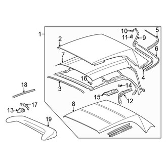 Volkswagen OE - Convertible/Soft Top - Cover & Components