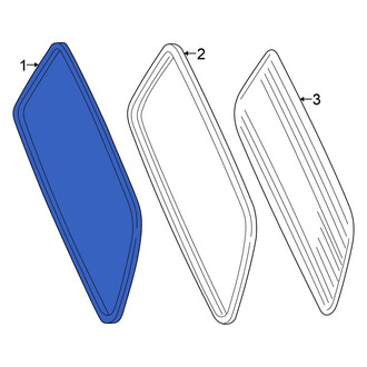 Volkswagen OE - Back Glass Bracket