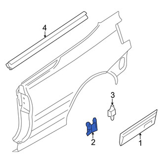 Volkswagen OE - Door Molding Clip