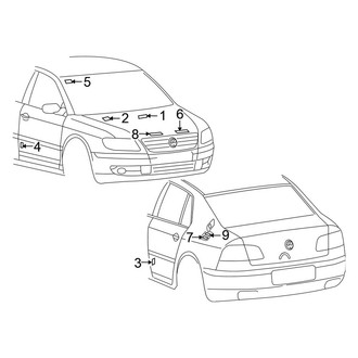 Volkswagen OE - Information Labels - Labels