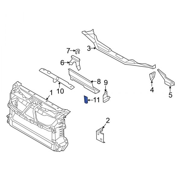 Radiator Support Bracket