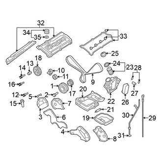 Volkswagen OE - Engine / Transaxle - Engine Parts (4.2L)