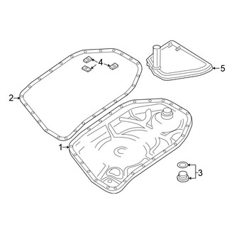 Volkswagen OE - Engine / Transaxle - Transaxle Parts (V8)