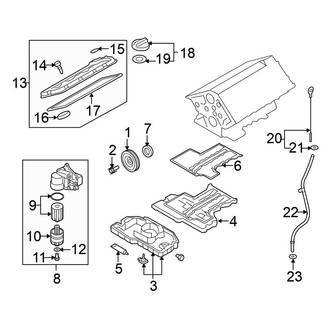 Volkswagen OE - Engine / Transaxle - Engine Parts (6.0L)