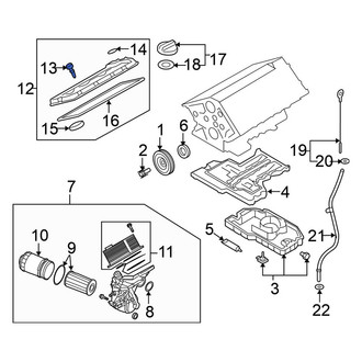 Volkswagen OE - Engine Valve Cover Screw