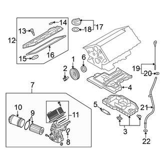 Volkswagen OE - Engine / Transaxle - Engine Parts (6.0L)