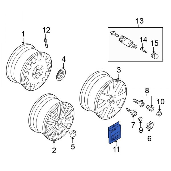 Wheel Lock Set