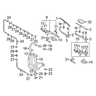 Volkswagen OE - Right Wiper Blade