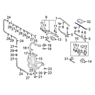 Volkswagen OE - Right Wiper Blade