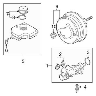 Volkswagen OE - Cowl - Components on Dash Panel