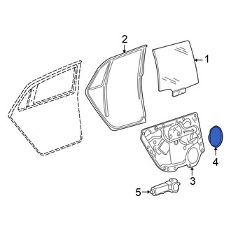 Volkswagen OE - Window Regulator Seal