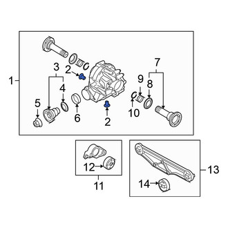 Volkswagen OE - Differential Housing Fill Plug