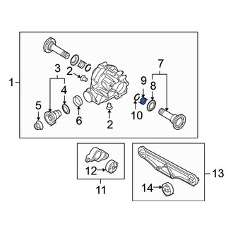 Volkswagen OE - Rear Drive Axle Shaft Seal