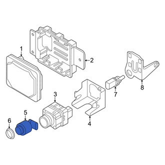 Volkswagen OE - Front Outer Parking Aid Sensor