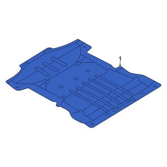 Volkswagen OE - Front Radiator Support Splash Shield