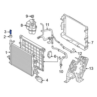 Volkswagen OE - Upper Radiator Mount Bolt