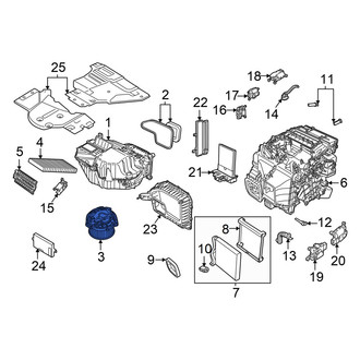 Volkswagen OE - HVAC Blower Motor