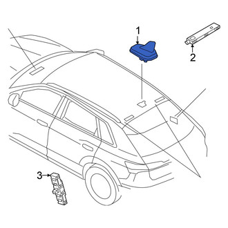 Volkswagen OE - Radio Antenna Mast