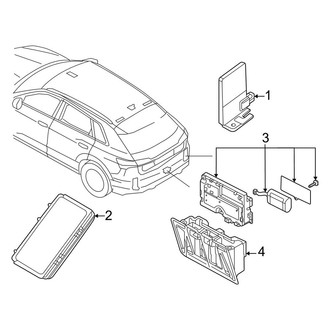 Volkswagen OE - Electrical - Antenna (Telematics)