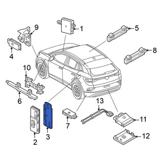 Volkswagen OE - Liftgate Control Module Bracket