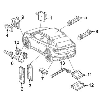 Volkswagen OE - Electrical - Keyless Entry Components