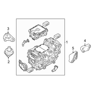 Volkswagen OE - Electrical Components (Drive Motor, Front), (AWD)