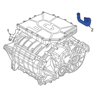 Volkswagen OE - Rear Drive Motor Inverter Coolant Line