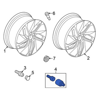 Volkswagen OE - Wheel Lug Bolt