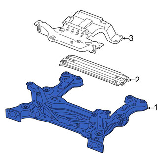 Volkswagen OE - Front Suspension Subframe Crossmember