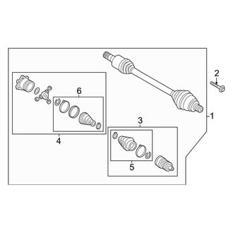 Volkswagen OE - Front Suspension - Drive Axles (AWD)