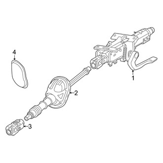 Volkswagen OE - Steering Column Assembly