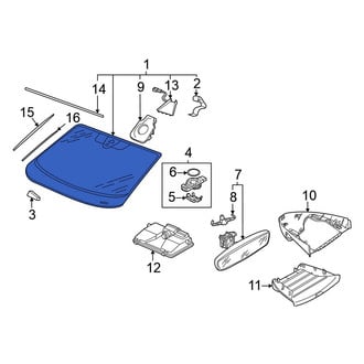 Volkswagen OE - Front Windshield