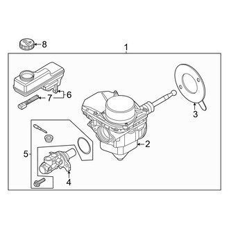 Volkswagen OE - Power Brake Booster