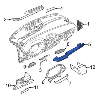 Volkswagen OE - Instrument Panel Molding