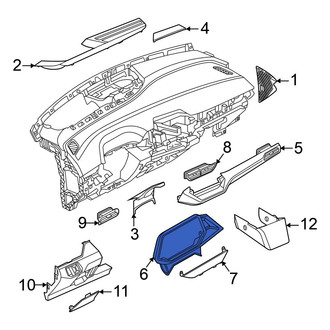 Volkswagen OE - Instrument Cluster Bezel