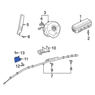 Volkswagen OE - Right Curtain Air Bag Bracket