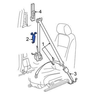 Volkswagen OE - Front Seat Belt Guide