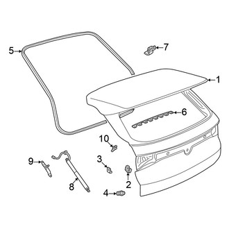 Volkswagen OE - Lift Gate - Gate & Hardware