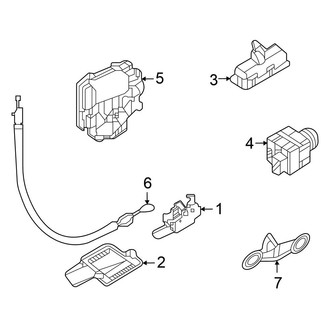 Volkswagen OE - Lift Gate - Lock & Hardware