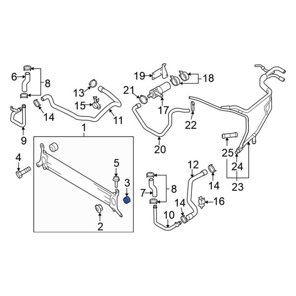 Radiator Grommet