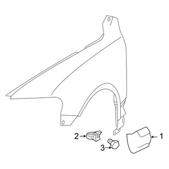 Volkswagen OE - Fender - Exterior Trim