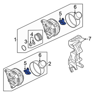 Volkswagen OE - Charging System Voltage Regulator