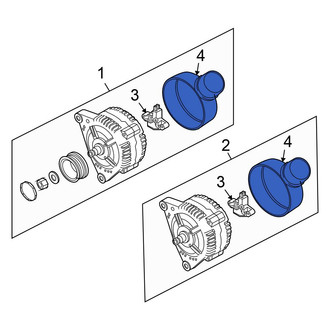 Volkswagen OE - Alternator Cable Cap