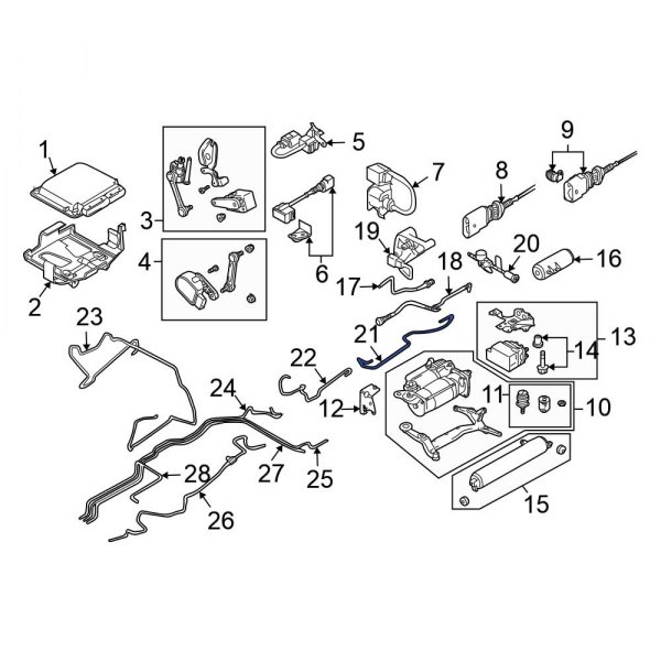 Air Suspension Compressor Line