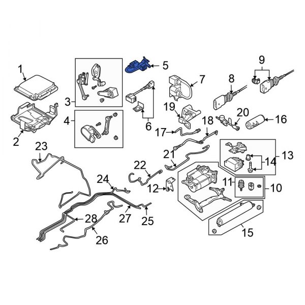 Suspension Yaw Sensor