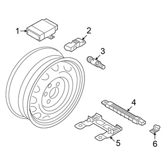 Volkswagen OE - Electrical - Tire Pressure Monitor Components (To 11/06)