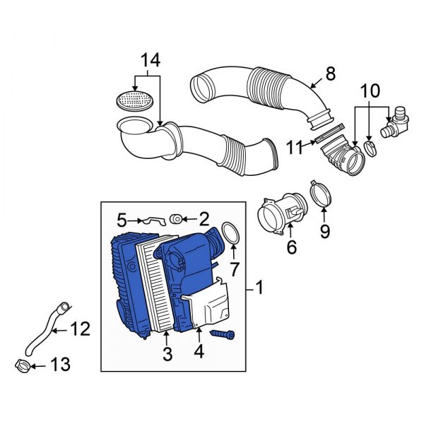 Air Filter and Housing Assembly