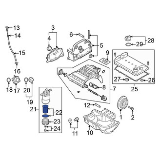 Volkswagen OE - Engine Oil Filter Element